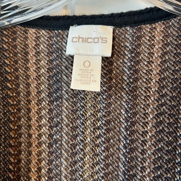 Chicos Ikat knit cardigan - Picture 4 of 7
